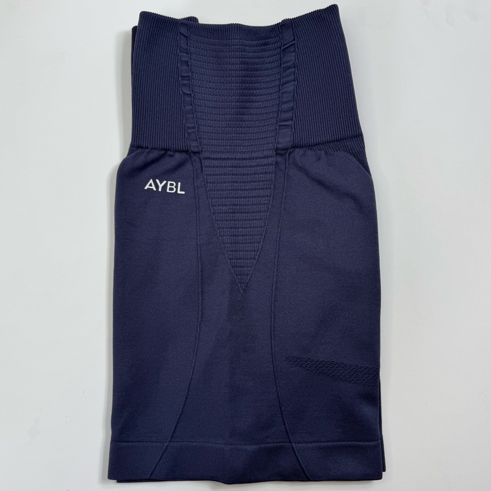 BALANCE V2 SEAMLESS SHORTS NAVY BLUE - Picture 6 of 8